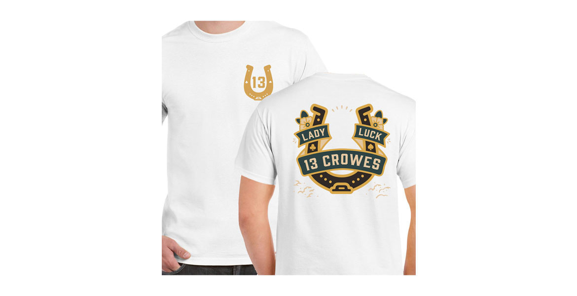  13 Crowes - Lady Luck, T-Shirt 